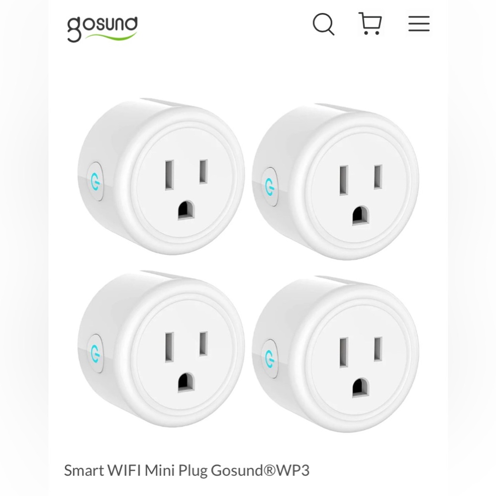 NEW UNUSED GOSUNG SMART PLUG
